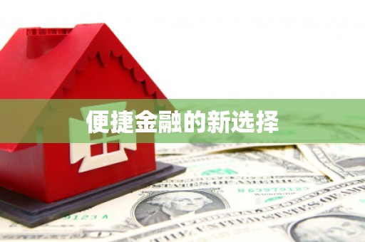 武宣便捷金融的新选择