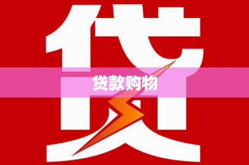 武宣贷款购物