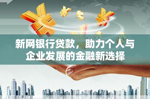 武宣新网银行贷款，助力个人与企业发展的金融新选择
