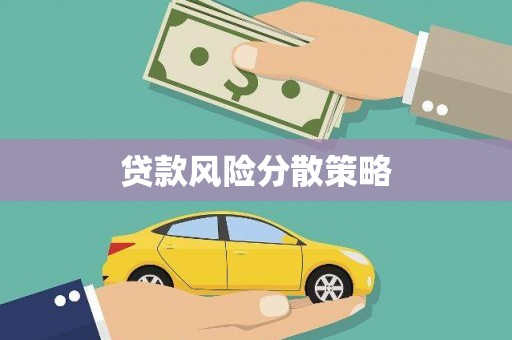 武宣贷款风险分散策略