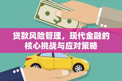 武宣贷款风险管理，现代金融的核心挑战与应对策略