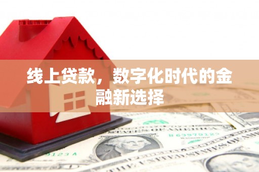 武宣线上贷款，数字化时代的金融新选择
